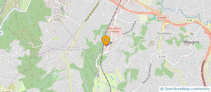 localisation de l'entreprise MTP VITALE ET DA SILVA à MOUGINS
