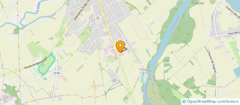 localisation de l'entreprise MTPE  GRENADE SUR GARONNE