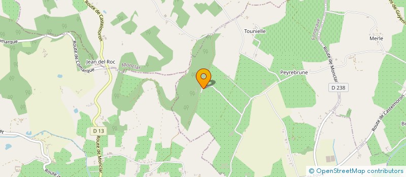 localisation de l'entreprise MTPL  FONGRAVE