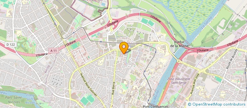 localisation de l'entreprise MTPN à ANGERS