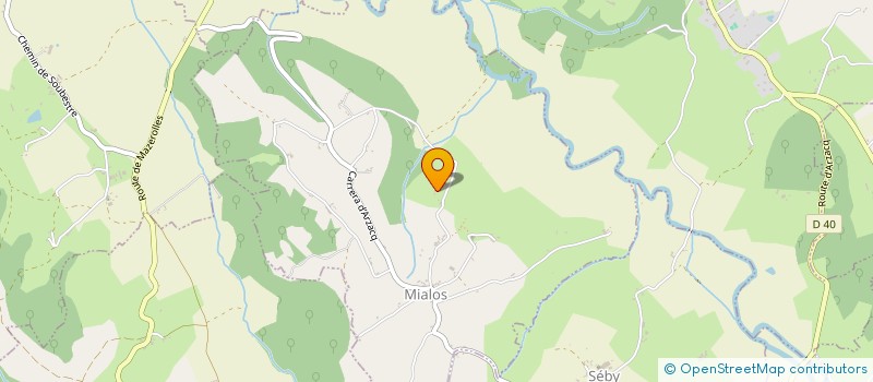 localisation de l'entreprise MTPR  MIALOS