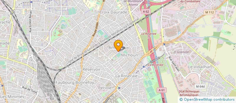 localisation de l'entreprise MTR à TOULOUSE