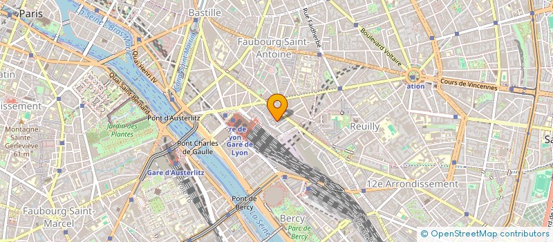 localisation de l'entreprise MTR ILE-DE-FRANCE à PARIS