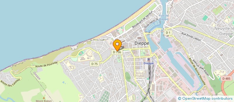 localisation de l'entreprise MTRB LA COLOMBE  DIEPPE