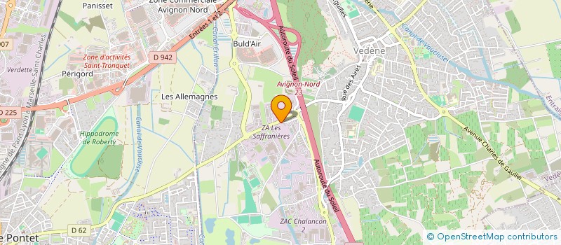 localisation de l'entreprise MTRC INGENIERIE ET RENOVATION à VEDENE