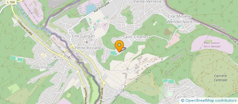 localisation de l'entreprise MTRH  PETITE-ROSSELLE