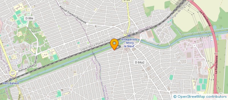 localisation de l'entreprise MTS à VILLEPARISIS