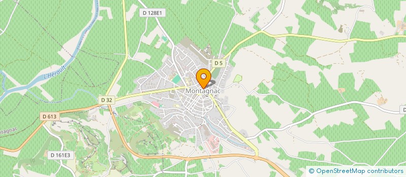 localisation de l'entreprise MTS  MONTAGNAC