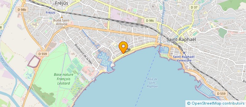 localisation de l'entreprise MTS à FREJUS