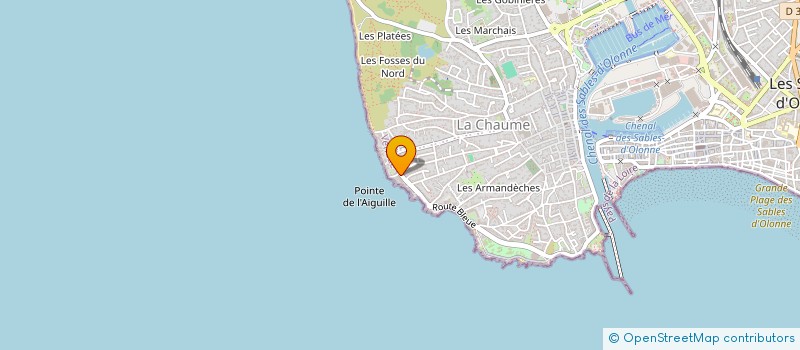 localisation de l'entreprise MTS  LA ROCHE-SUR-YON