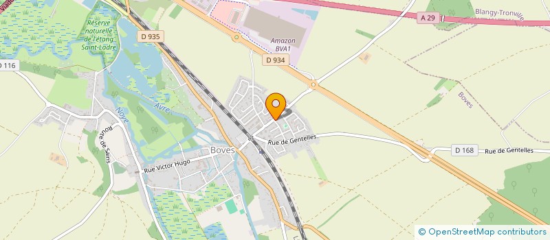 localisation de l'entreprise MTS à BOVES