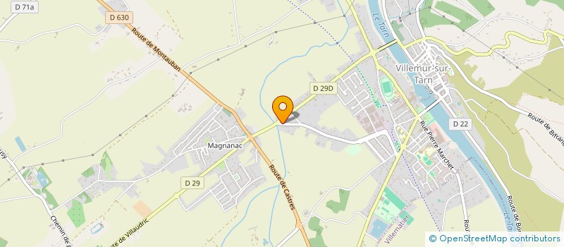 localisation de l'entreprise MTS BTP  VILLEMUR-SUR-TARN