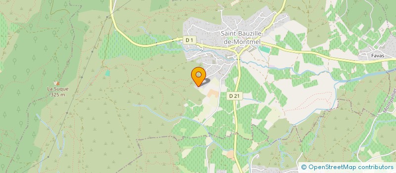 localisation de l'entreprise MTS CONCEPT à SAINT-BAUZILLE-DE-MONTMEL