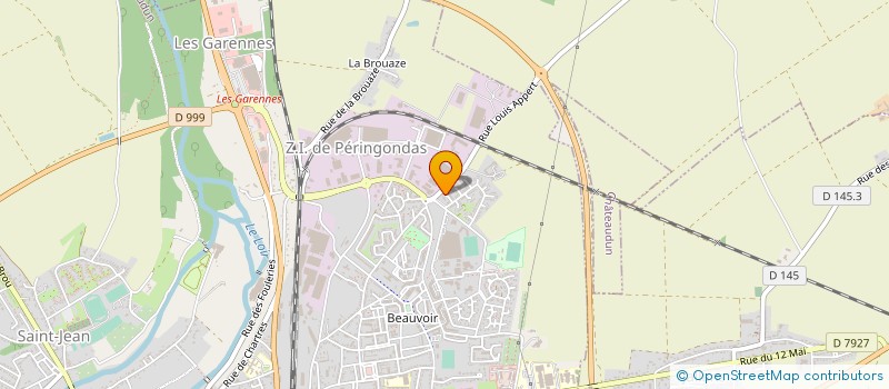 localisation de l'entreprise MTS CONSTRUCTION à CHATEAUDUN