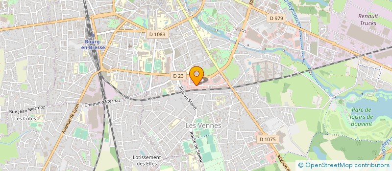 localisation de l'entreprise MTS CONSULTING à BOURG-EN-BRESSE