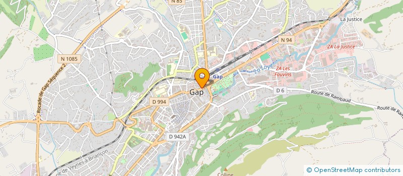 localisation de l'entreprise MTS GAP  GAP