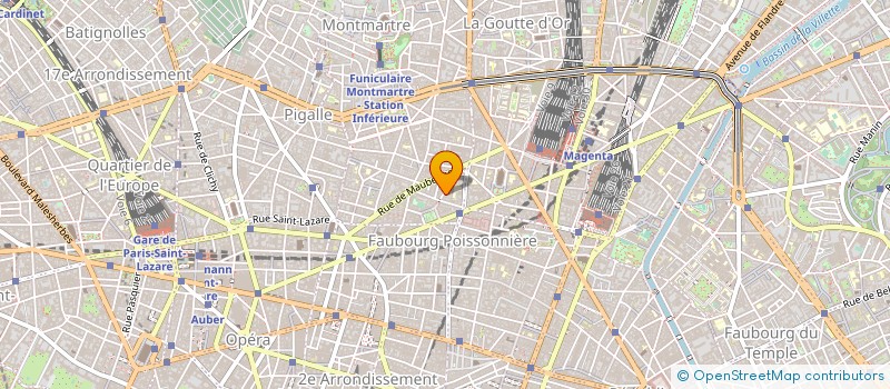 localisation de l'entreprise MTS METROPOLE TRANSPORT SERVIC à PARIS