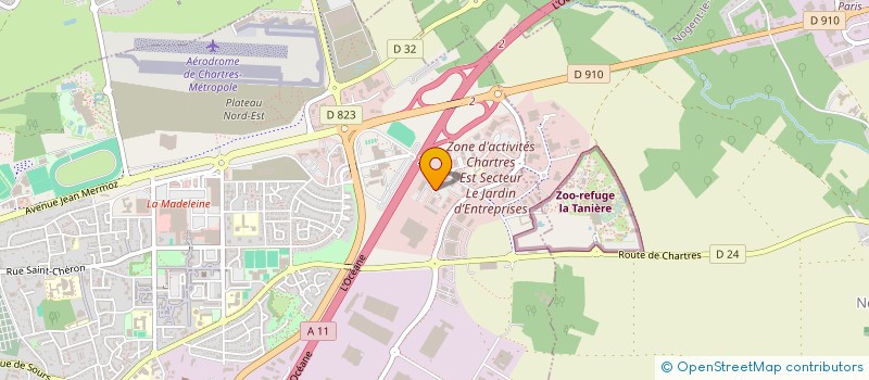 localisation de l'entreprise MTS RENOV 28 à CHARTRES