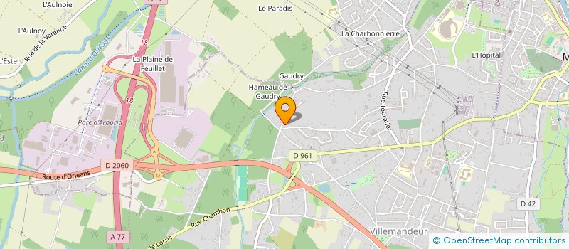 localisation de l'entreprise MTS TRANSPORTS à VILLEMANDEUR