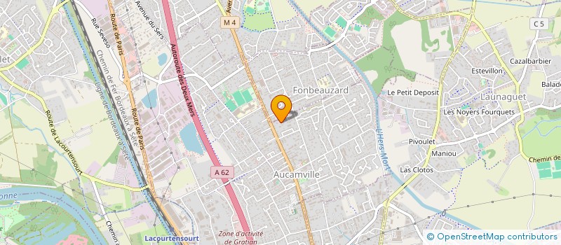 localisation de l'entreprise MTSERVAT  FONBEAUZARD