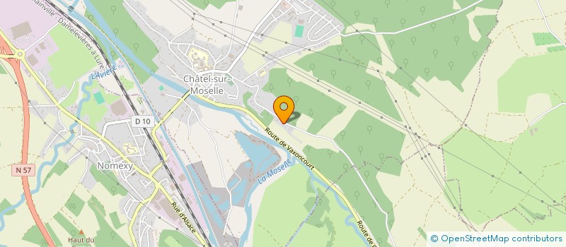 localisation de l'entreprise MTSHOP  CHATEL-SUR-MOSELLE