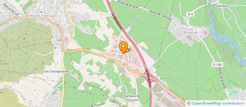 localisation de l'entreprise MTSI à CLERMONT-L'HERAULT