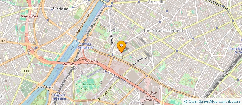 localisation de l'entreprise MTSI BAT  PARIS