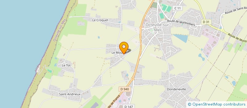 localisation de l'entreprise MTSN  OCTEVILLE-SUR-MER