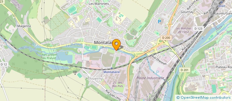 localisation de l'entreprise MTSSO  MONTATAIRE