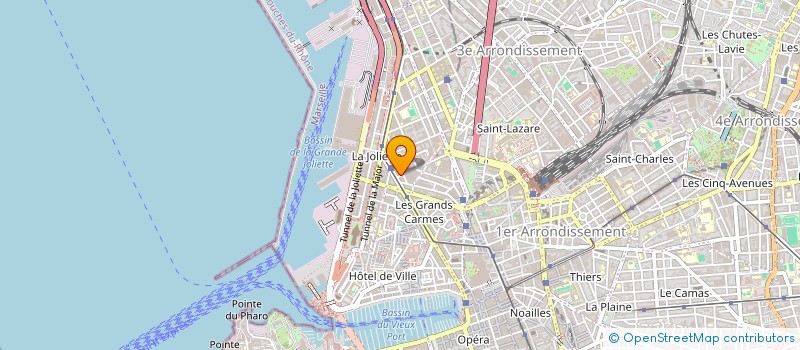 localisation de l'entreprise MTTA MARS TRANSP TRANSIT ASSIS à MARSEILLE