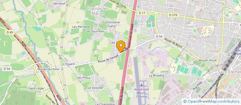 localisation de l'entreprise MTTB-2N à CHARNAY-LES-MACON