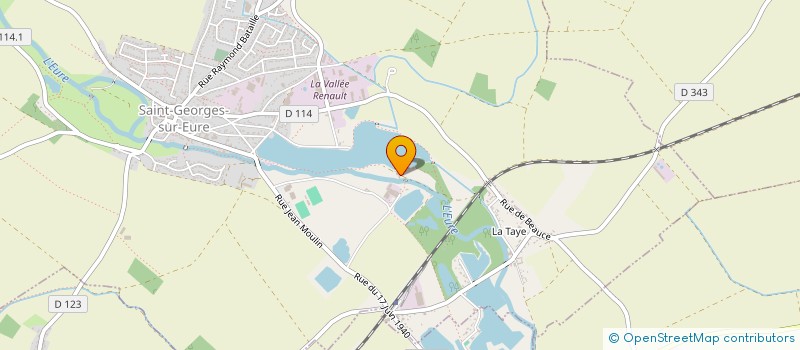 localisation de l'entreprise MTTD IMMOBILIER à SAINT-GEORGES-SUR-EURE