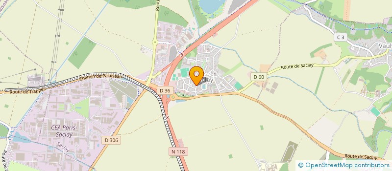 localisation de l'entreprise MTTEAM  SACLAY