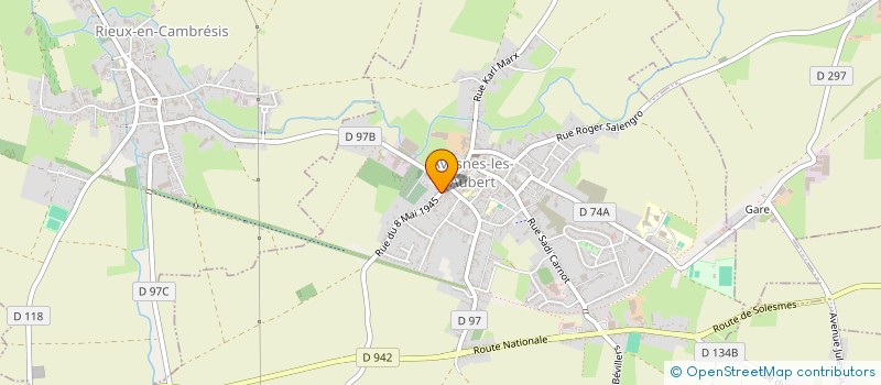 localisation de l'entreprise MTTM AUTO  AVESNES-LES-AUBERT