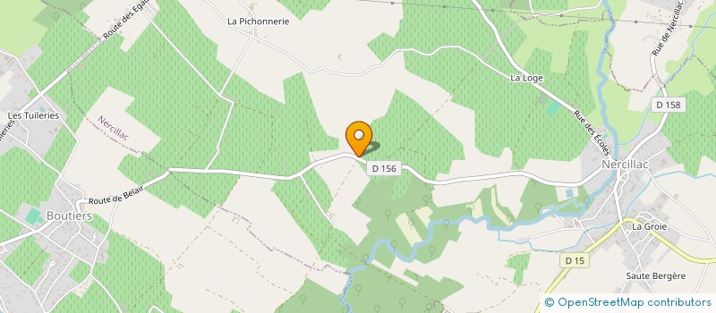 localisation de l'entreprise MTV  NERCILLAC