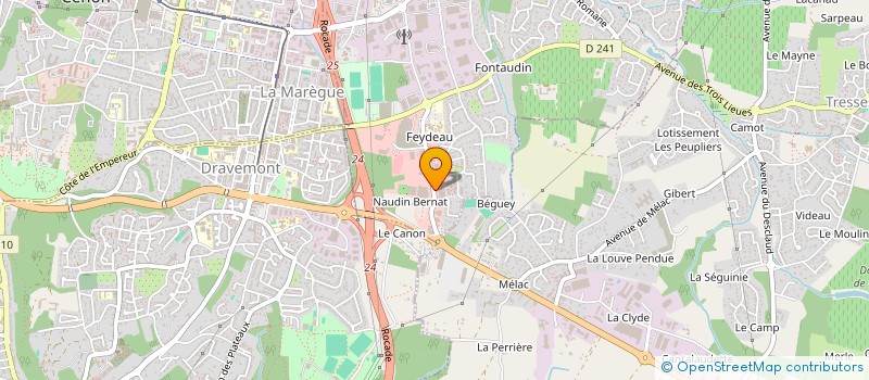 localisation de l'entreprise MTV IMMO  ARTIGUES-PRES-BORDEAUX