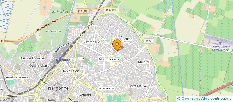 localisation de l'entreprise MTV IMMO à NARBONNE