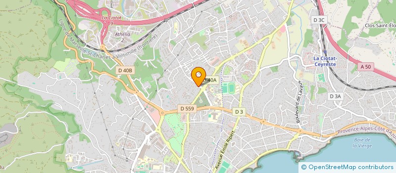 localisation de l'entreprise MTV INVEST IMMO  LA CIOTAT