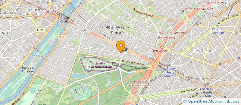 localisation de l'entreprise MTV NETWORKS SARL à NEUILLY-SUR-SEINE