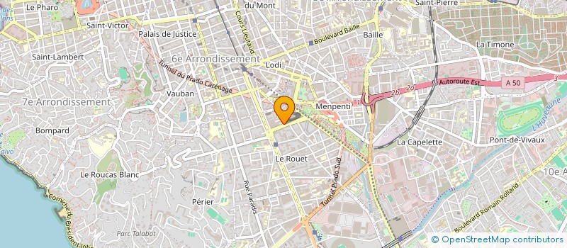 localisation de l'entreprise MTVHG  MARSEILLE