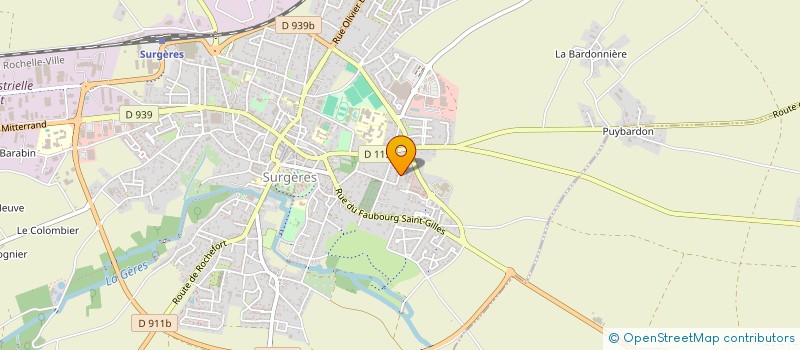 localisation de l'entreprise MTVTM2  SURGERES