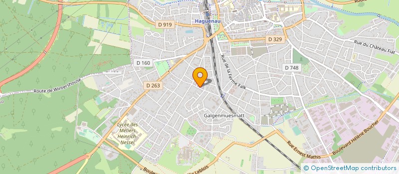 localisation de l'entreprise MTW  HAGUENAU