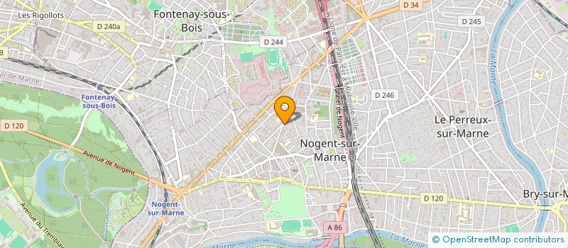 localisation de l'entreprise MTW à NOGENT-SUR-MARNE