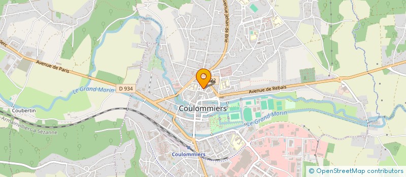 localisation de l'entreprise MTX COULOMMIERS à COULOMMIERS