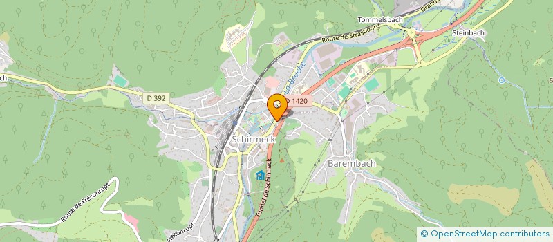 localisation de l'entreprise MTX.OBERNAI.COM  OBERNAI