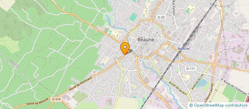localisation de l'entreprise MTY INVEST à BEAUNE