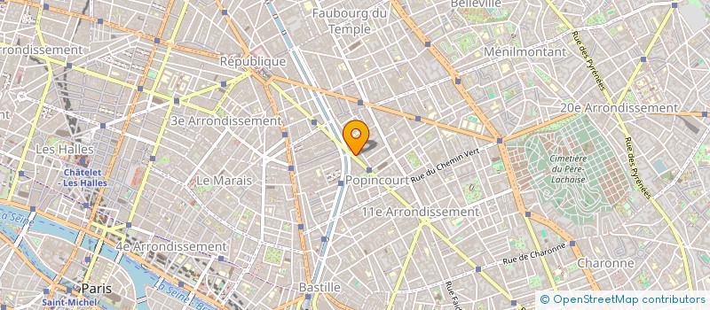 localisation de l'entreprise MTY INVEST & PATRIMOINE  PARIS