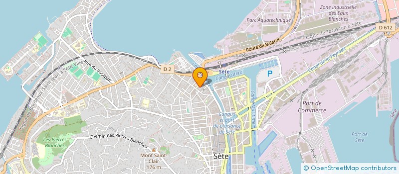 localisation de l'entreprise MTZ'ENFANTS à SETE