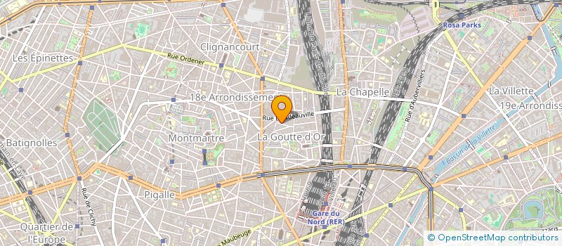 localisation de l'entreprise MU  PARIS