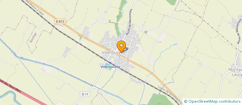 localisation de l'entreprise MU  CONCEPT  VILLENOUVELLE